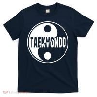 Taekwondo Yin Yang Tae Kwon Do Duality Tee T-Shirt thumb 0