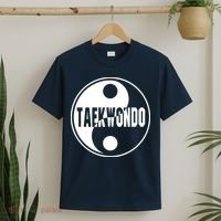 Taekwondo Yin Yang Tae Kwon Do Duality Tee T-Shirt thumb 2