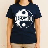 Taekwondo Yin Yang Tae Kwon Do Duality Tee T-Shirt thumb 4
