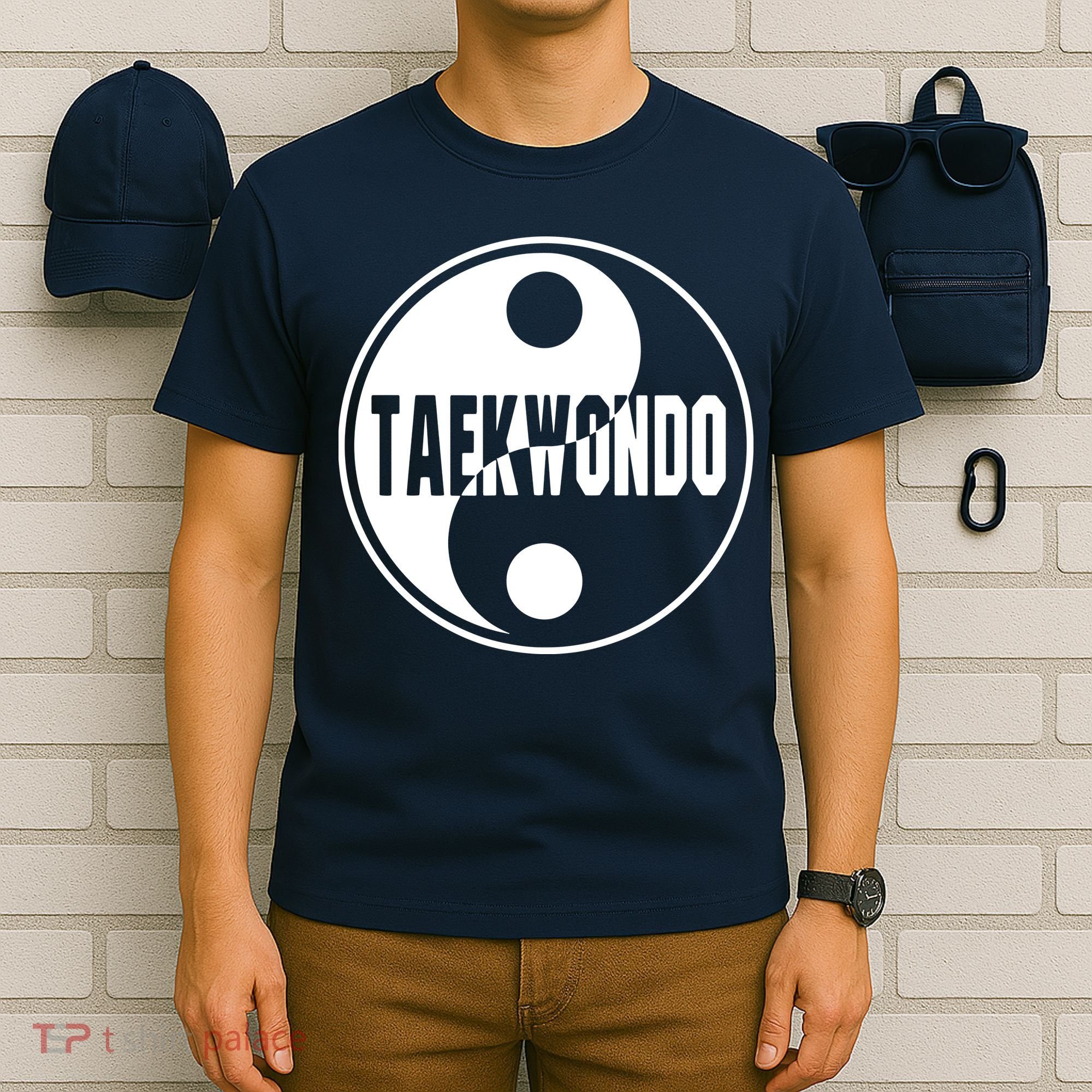 Taekwondo Yin Yang Tae Kwon Do Duality Tee T-Shirt