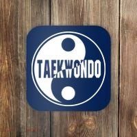 Taekwondo Yin Yang Tae Kwon Do Duality Tee Coaster thumb 0