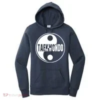 Taekwondo Yin Yang Tae Kwon Do Duality Tee Women's Hoodie thumb 0