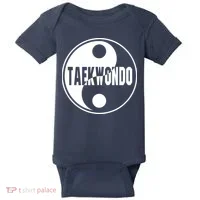 Taekwondo Yin Yang Tae Kwon Do Duality Tee Baby Bodysuit thumb 0