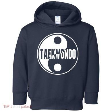 Taekwondo Yin Yang Tae Kwon Do Duality Tee Toddler Hoodie