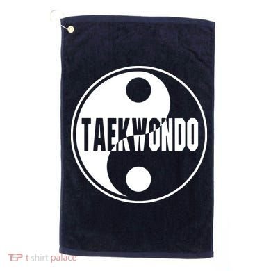 Taekwondo Yin Yang Tae Kwon Do Duality Tee Golf Towel