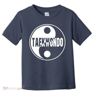 Taekwondo Yin Yang Tae Kwon Do Duality Tee Toddler T-Shirt