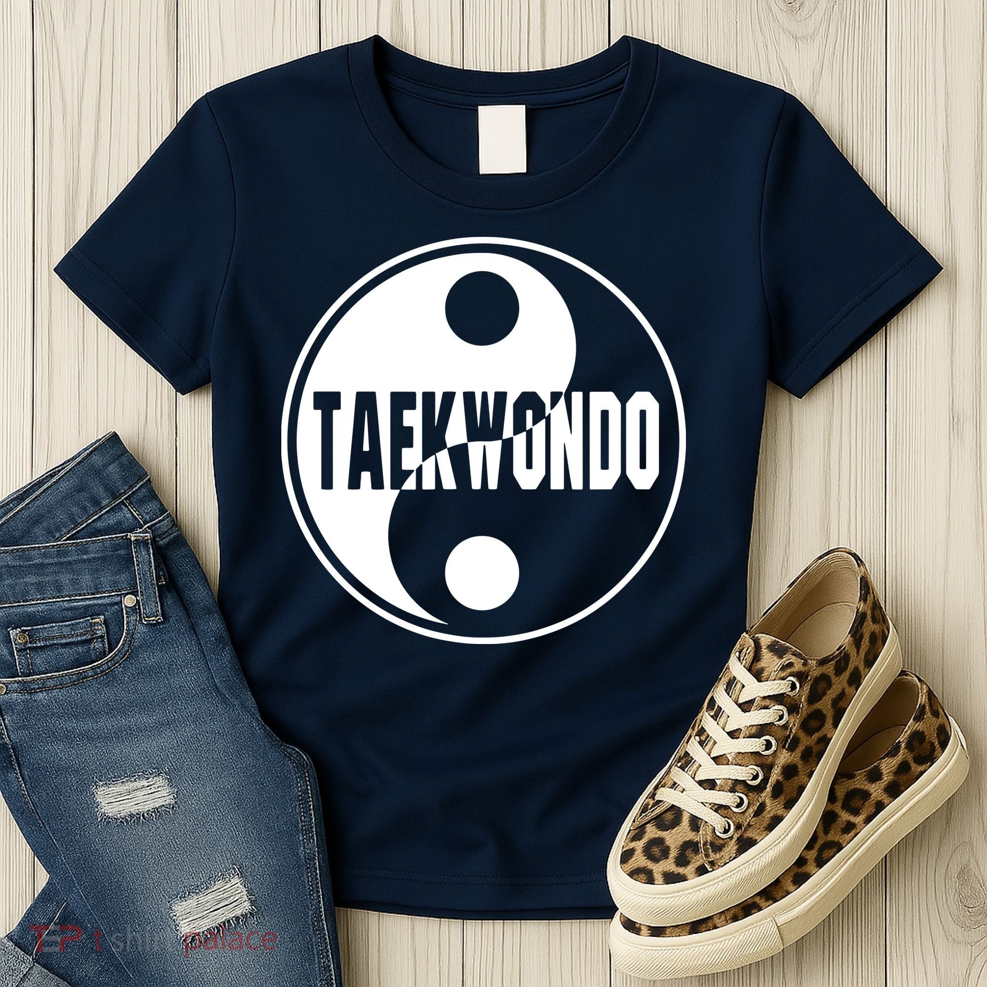 Taekwondo Yin Yang Tae Kwon Do Duality Tee Women's T-Shirt