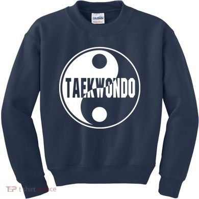 Taekwondo Yin Yang Tae Kwon Do Duality Tee Kids Sweatshirt