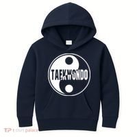 Taekwondo Yin Yang Tae Kwon Do Duality Tee Kids Hoodie thumb 0