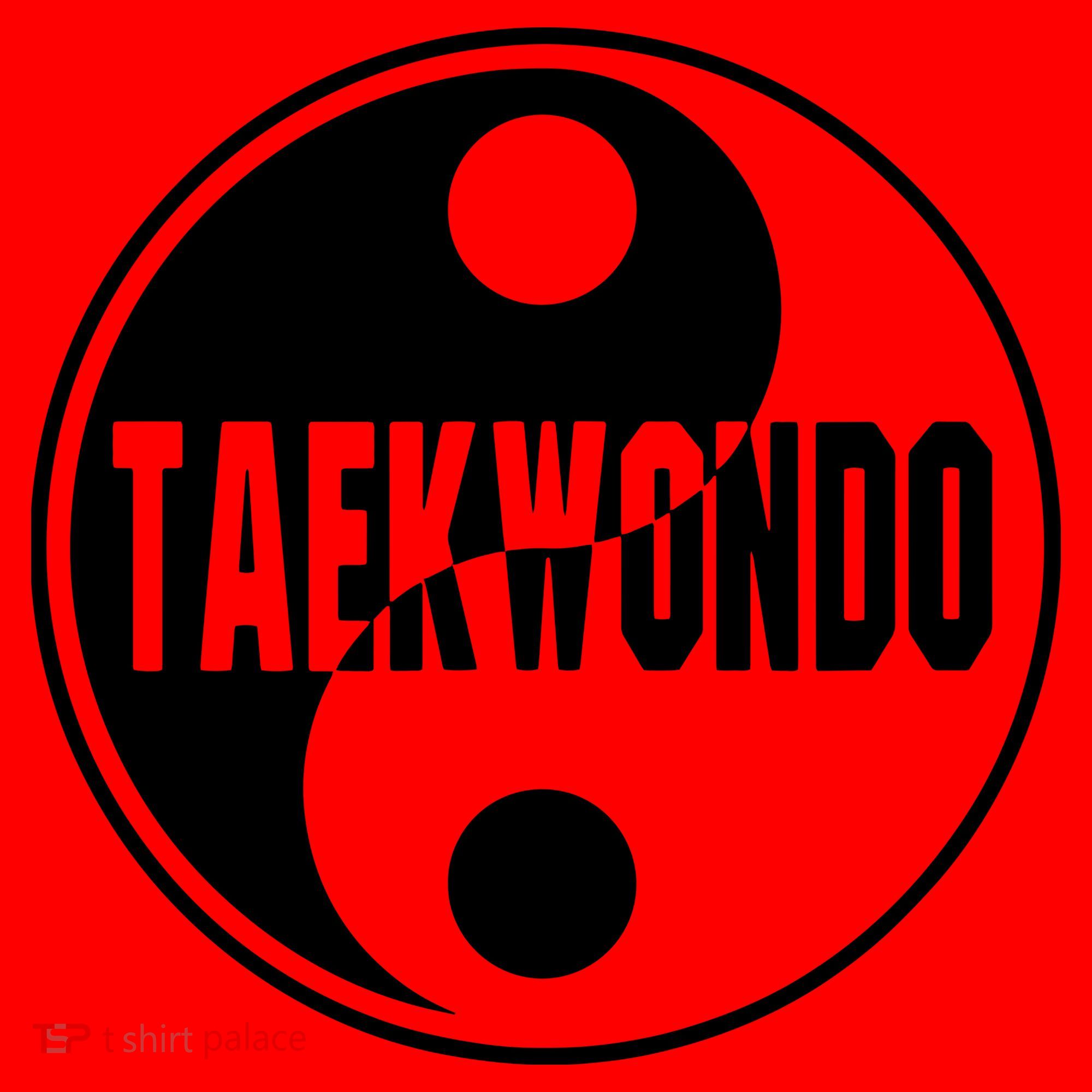 Taekwondo Yin Yang Tae Kwon Do Duality Tee Santa Hat