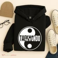 Taekwondo Yin Yang Tae Kwon Do Duality Hoodie thumb 4