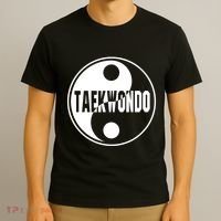Taekwondo Yin Yang Tae Kwon Do Duality T-Shirt thumb 3
