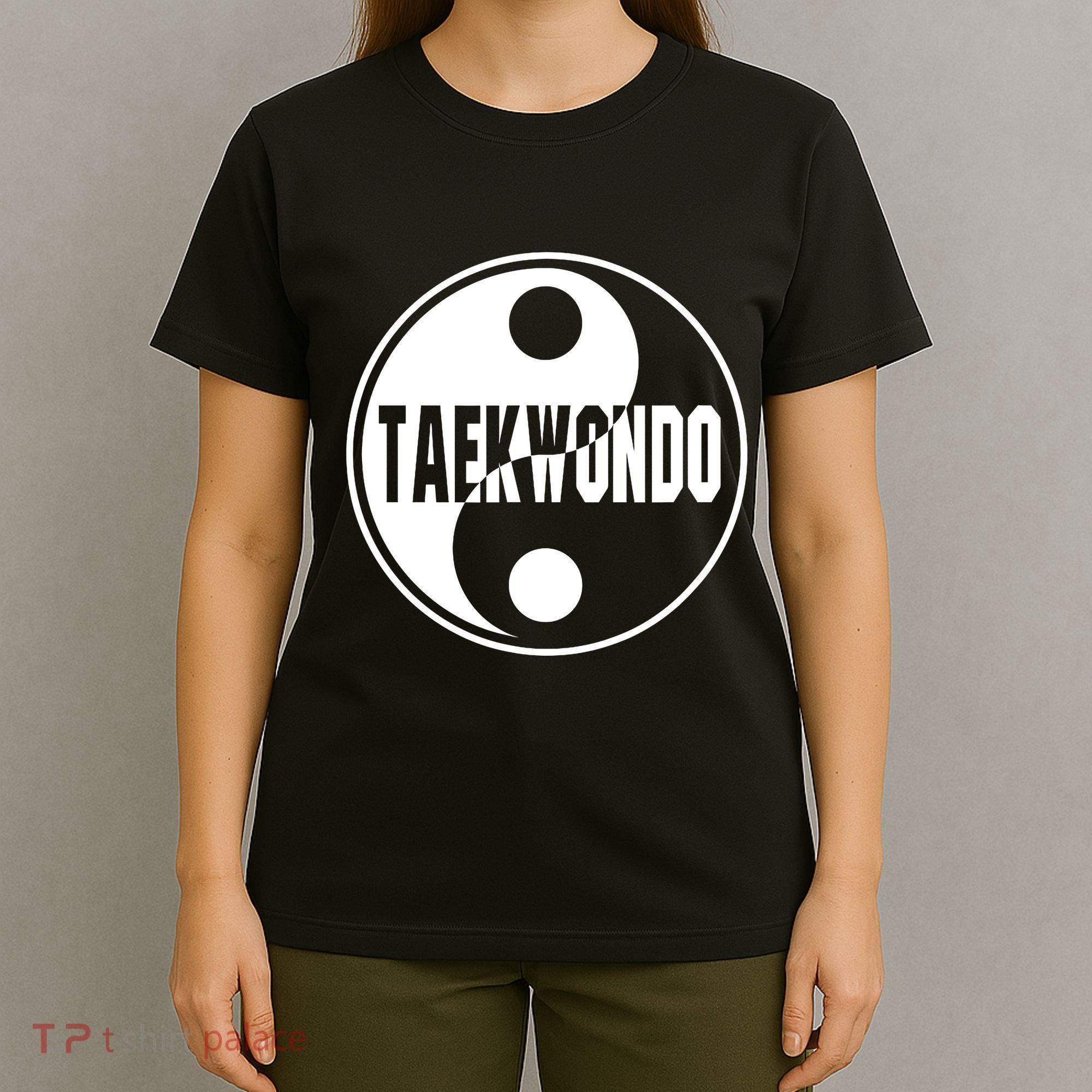 Taekwondo Yin Yang Tae Kwon Do Duality T-Shirt