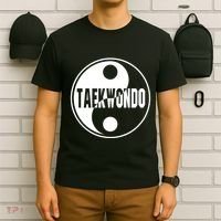 Taekwondo Yin Yang Tae Kwon Do Duality T-Shirt thumb 6