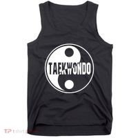 Taekwondo Yin Yang Tae Kwon Do Duality Tank Top thumb 0
