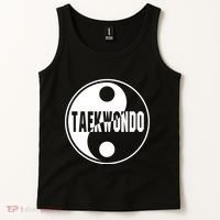 Taekwondo Yin Yang Tae Kwon Do Duality Tank Top thumb 2