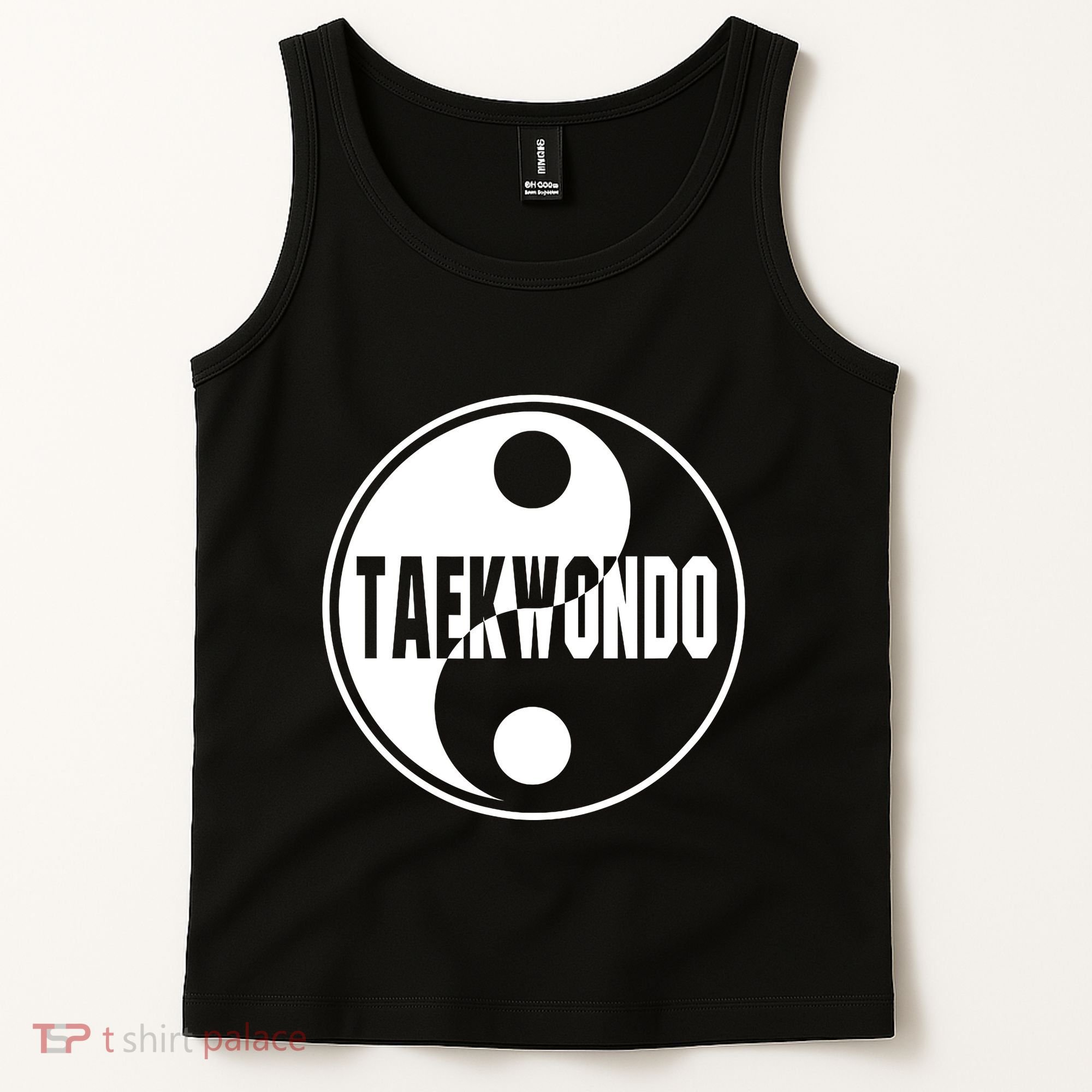 Taekwondo Yin Yang Tae Kwon Do Duality Tank Top