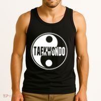 Taekwondo Yin Yang Tae Kwon Do Duality Tank Top thumb 3