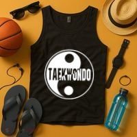 Taekwondo Yin Yang Tae Kwon Do Duality Tank Top thumb 4