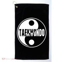 Taekwondo Yin Yang Tae Kwon Do Duality Golf Towel thumb 0