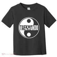 Taekwondo Yin Yang Tae Kwon Do Duality Toddler T-Shirt thumb 0