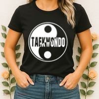 Taekwondo Yin Yang Tae Kwon Do Duality Women's T-Shirt thumb 2