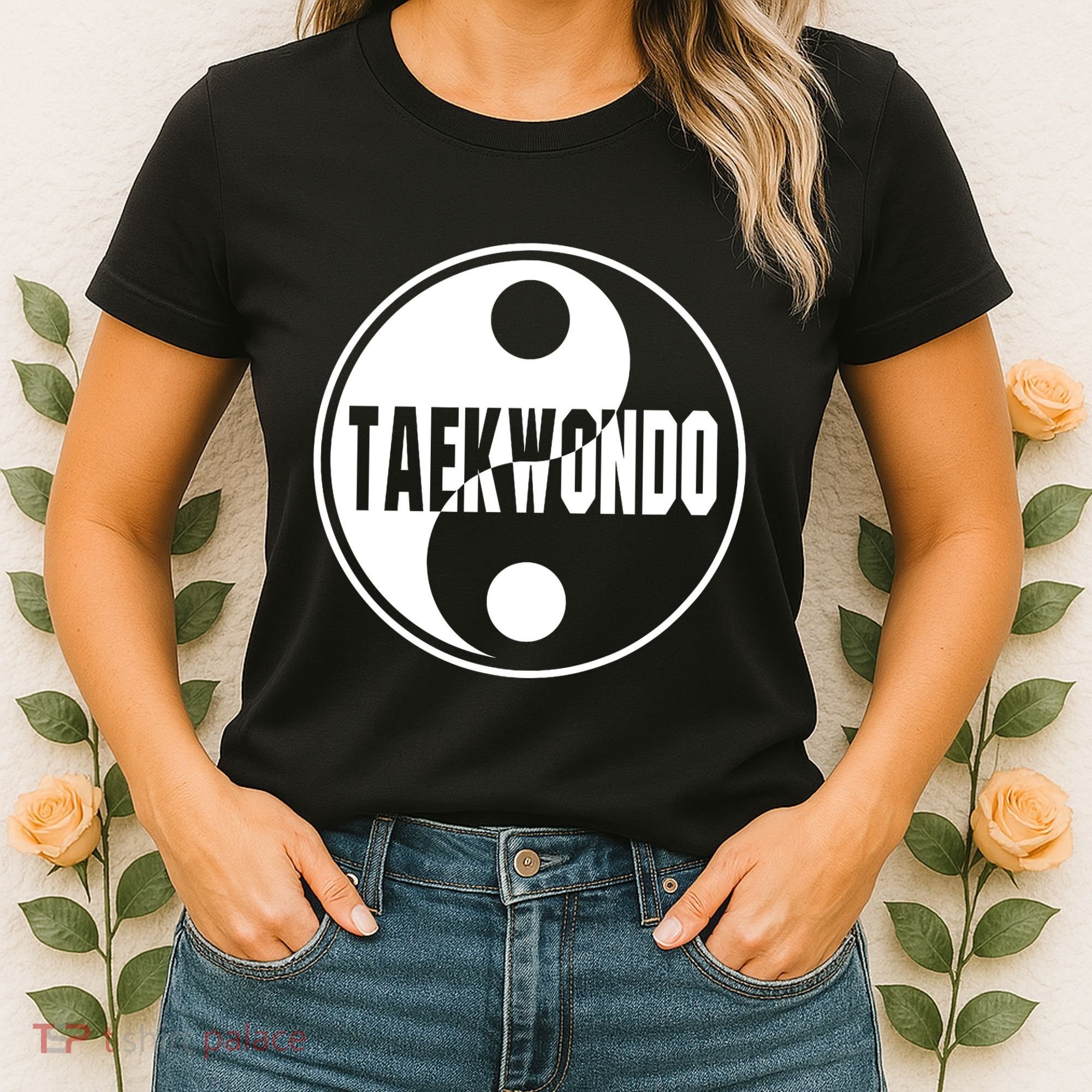 Taekwondo Yin Yang Tae Kwon Do Duality Women's T-Shirt