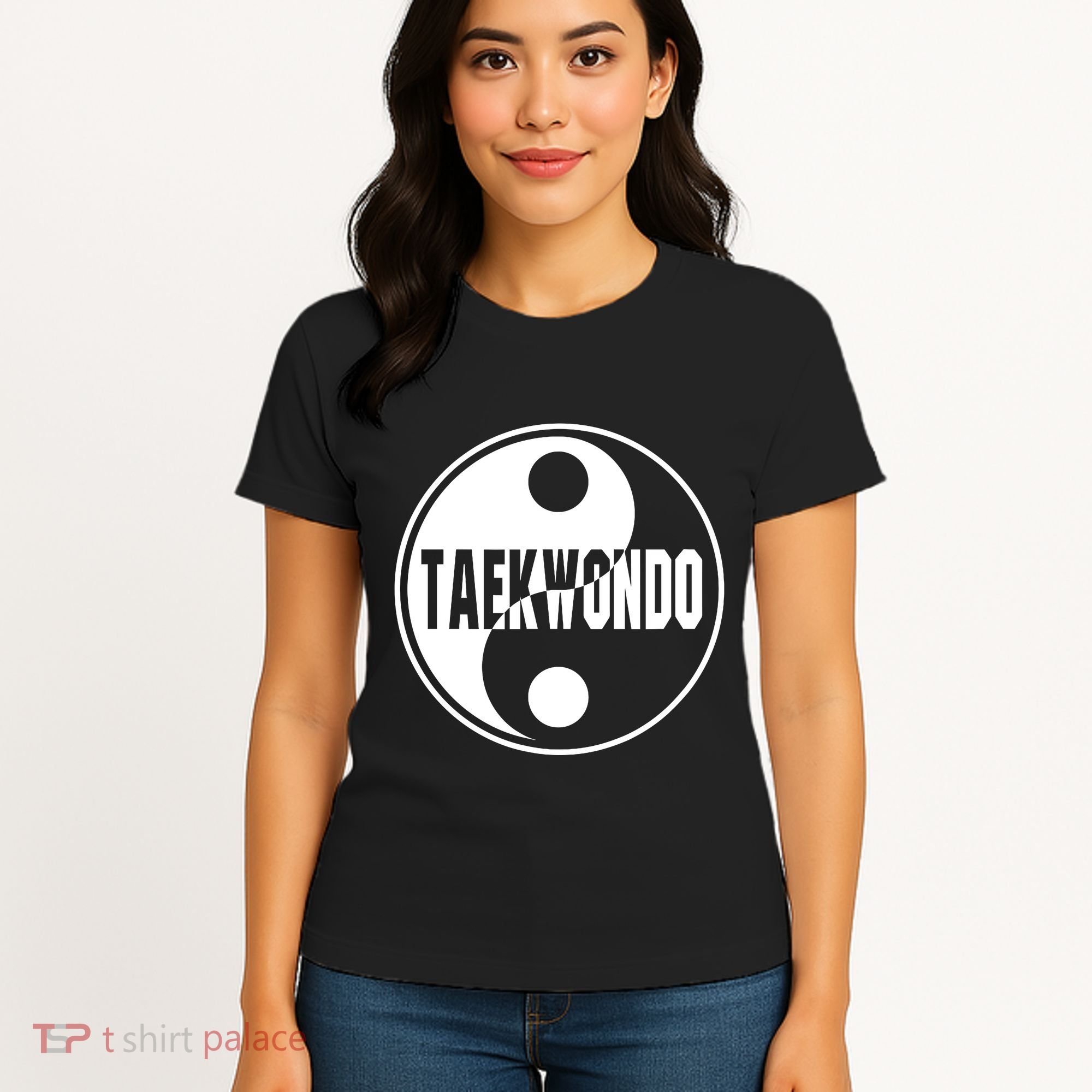 Taekwondo Yin Yang Tae Kwon Do Duality Women's T-Shirt