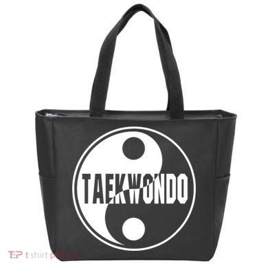 Taekwondo Yin Yang Tae Kwon Do Duality Tote Bag