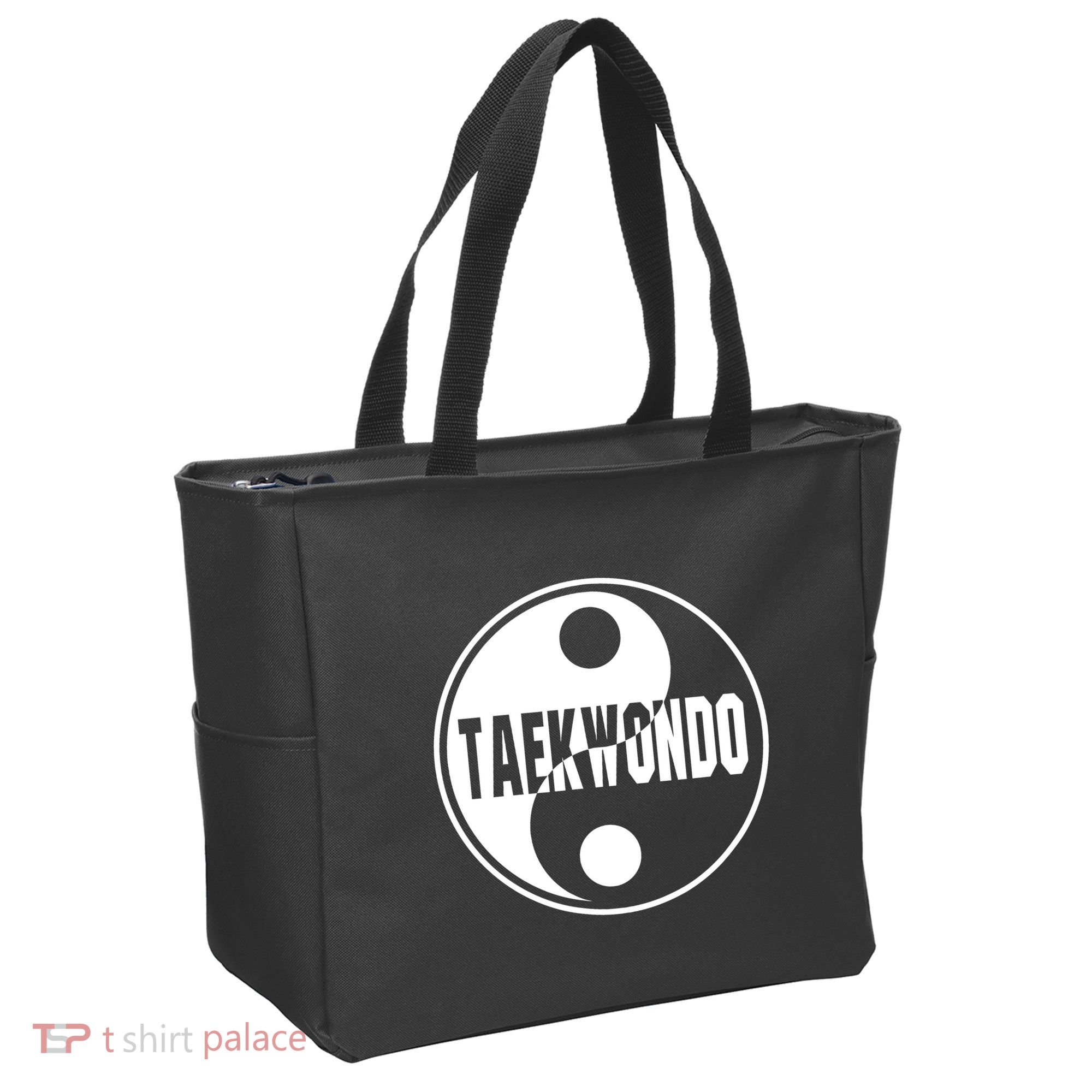 Taekwondo Yin Yang Tae Kwon Do Duality Tote Bag