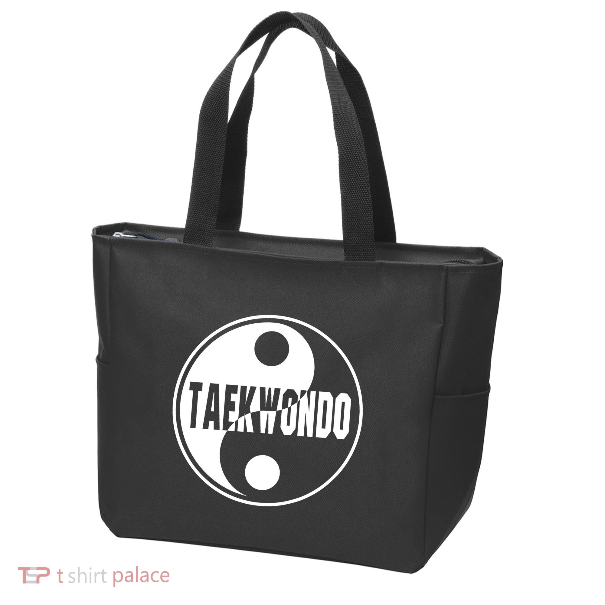 Taekwondo Yin Yang Tae Kwon Do Duality Tote Bag