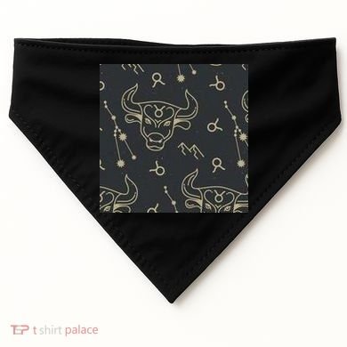 Taurus Zodiac Astrology USA-Made Doggie Bandana