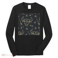 Taurus Zodiac Astrology Long Sleeve Shirt thumb 0