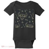 Taurus Zodiac Astrology Baby Bodysuit thumb 0