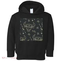 Taurus Zodiac Astrology Toddler Hoodie thumb 0