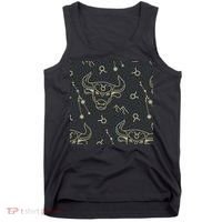 Taurus Zodiac Astrology Tank Top thumb 0