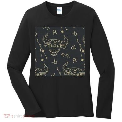 Taurus Zodiac Astrology Women's Long Sleeve Shirt