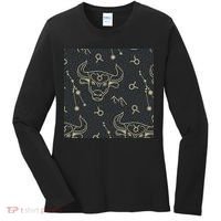 Taurus Zodiac Astrology Women's Long Sleeve Shirt thumb 0