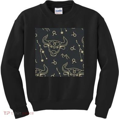 Taurus Zodiac Astrology Kids Sweatshirt