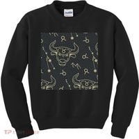 Taurus Zodiac Astrology Kids Sweatshirt thumb 0