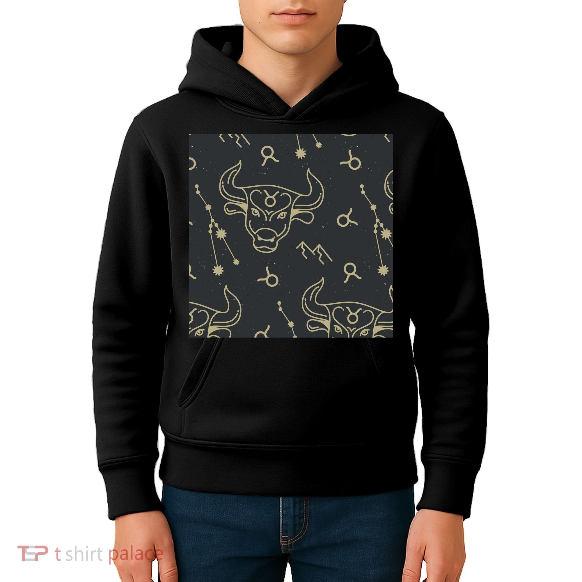 Taurus Zodiac Astrology Kids Hoodie