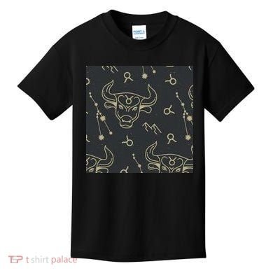 Taurus Zodiac Astrology Kids T-Shirt