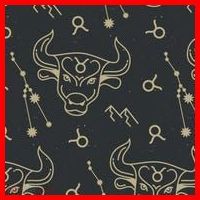 Taurus Zodiac Astrology Santa Hat thumb 1