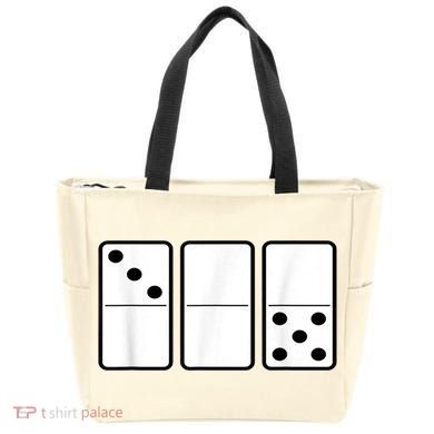 Three Zero Five 305 Miami Domino Tote Bag