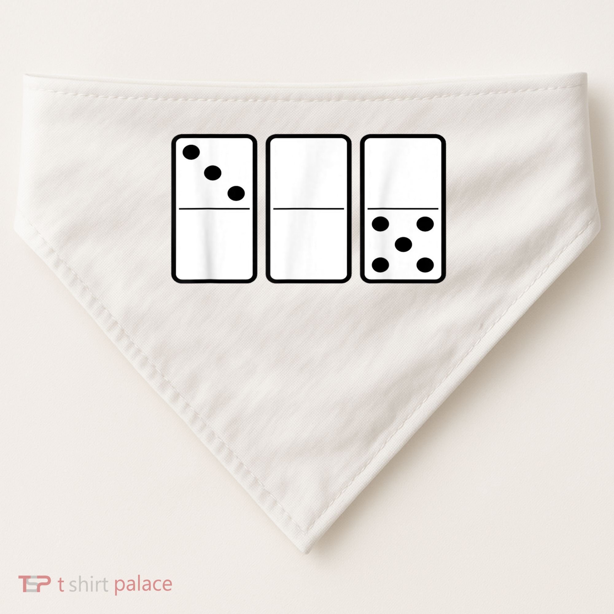 Three Zero Five 305 Miami Domino USA-Made Doggie Bandana