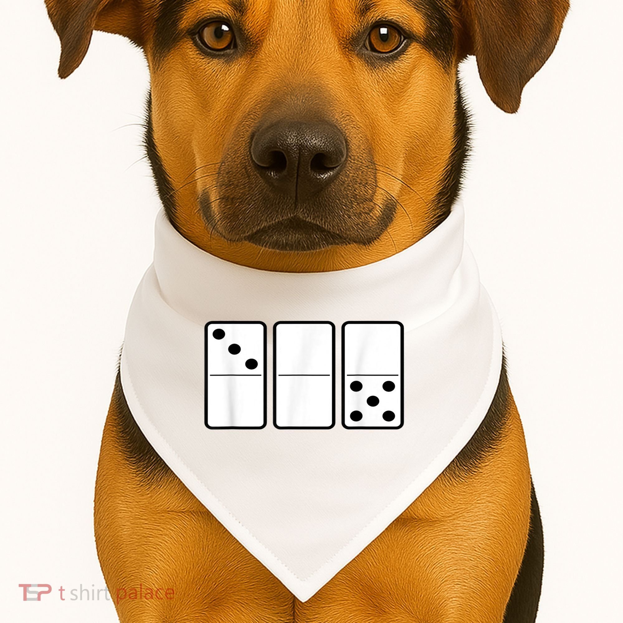 Three Zero Five 305 Miami Domino USA-Made Doggie Bandana