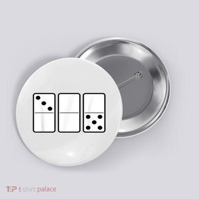 Three Zero Five 305 Miami Domino Button