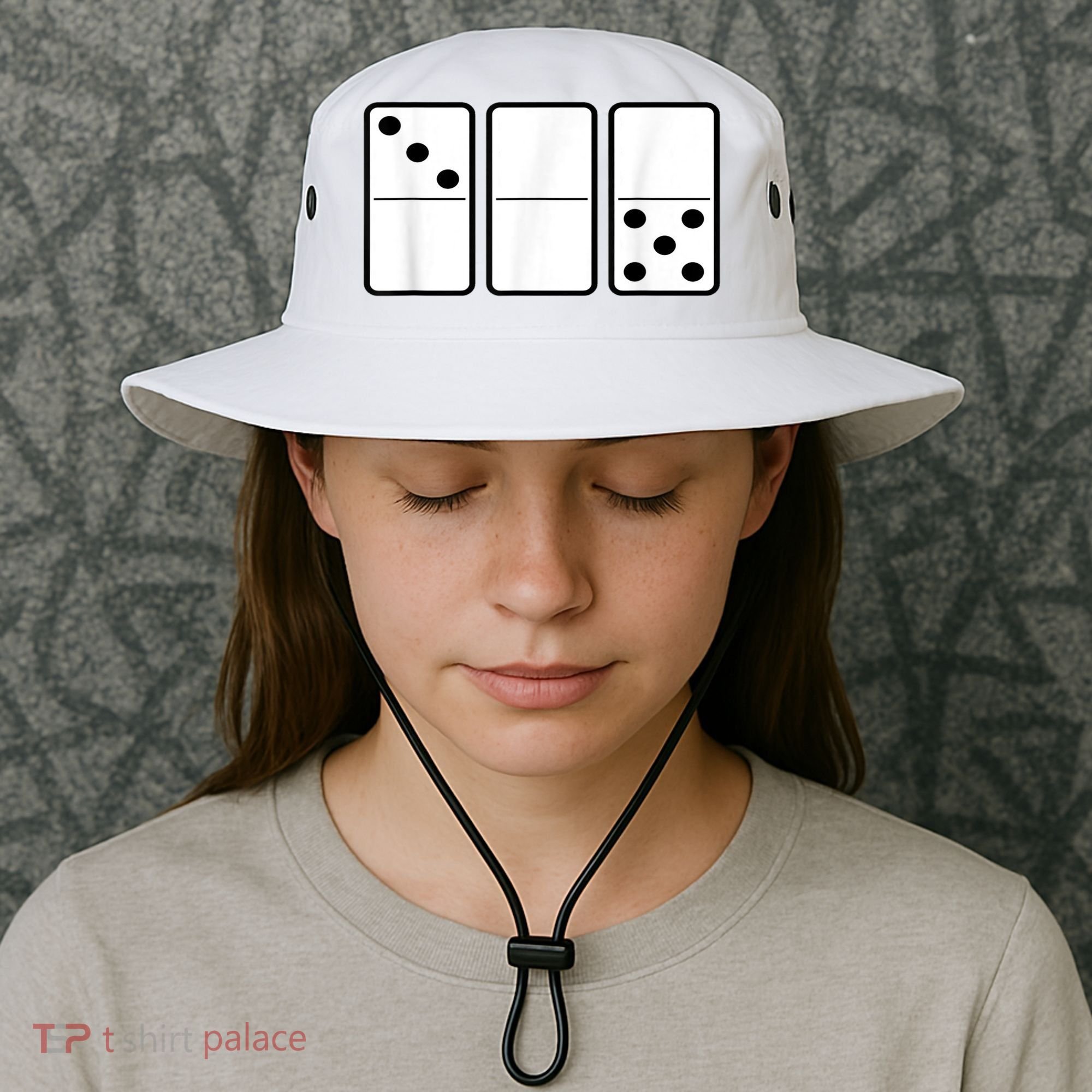 Three Zero Five 305 Miami Domino Bucket Hat