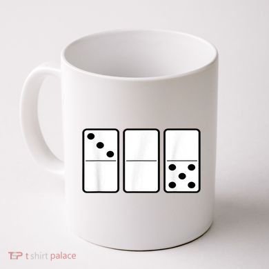Three Zero Five 305 Miami Domino Coffee Mug