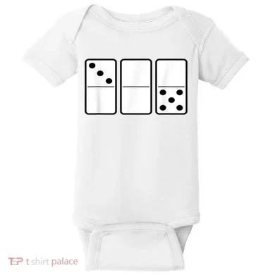 Three Zero Five 305 Miami Domino Baby Bodysuit